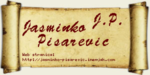 Jasminko Pisarević vizit kartica